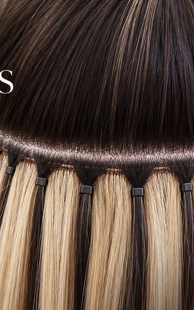 Extensiones de tira colocadas con microring